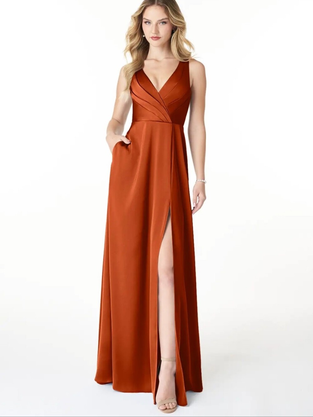 Azazie- NWT Bridesmaid Dress "Paprika"